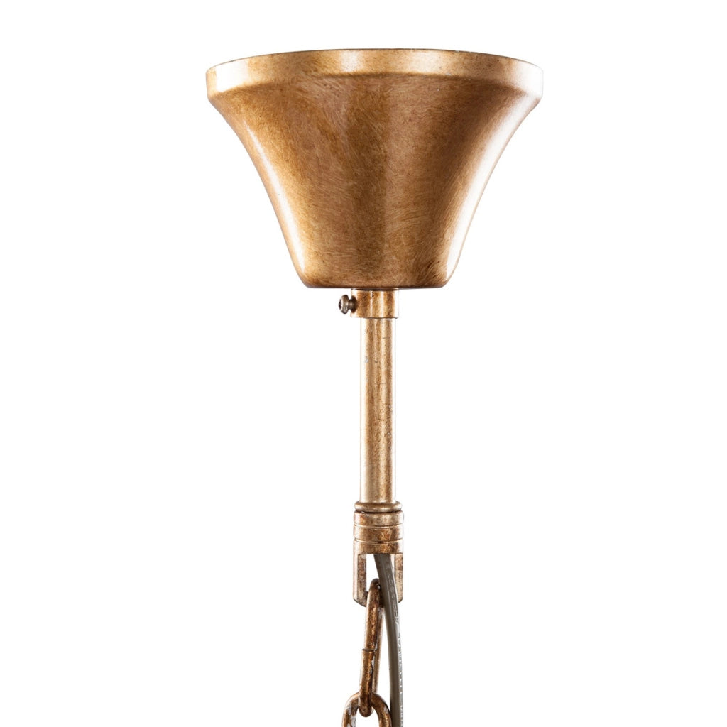 Lampada a sospensione Luzem II Gold in ferro