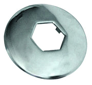 ROSONE ESAGONALE ACCIAIO INOX  Ø foro 1/2. 10.00 pz
