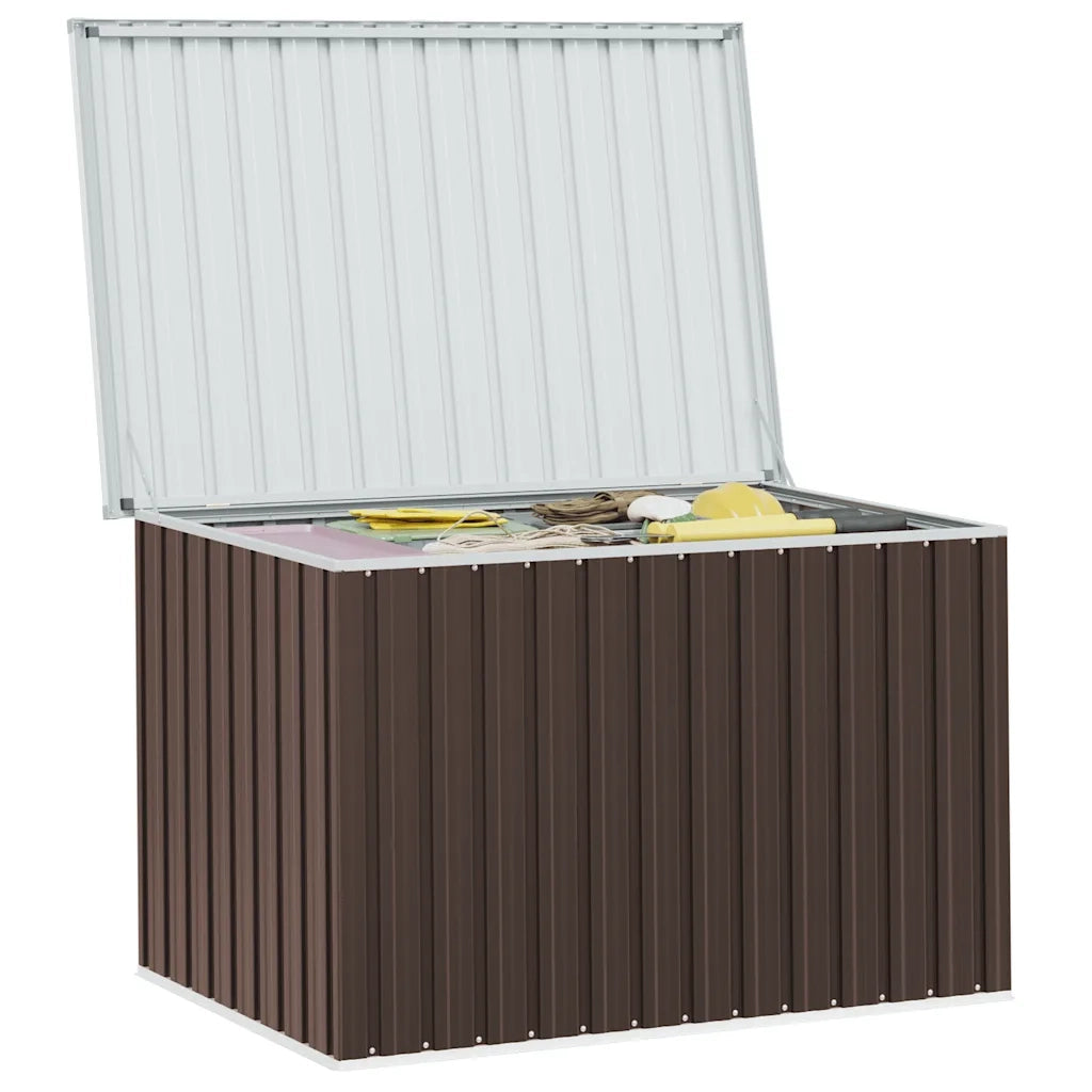Baule da Giardino Marrone 149x99x93 cm