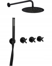 Set Doccia Rea Exit Black