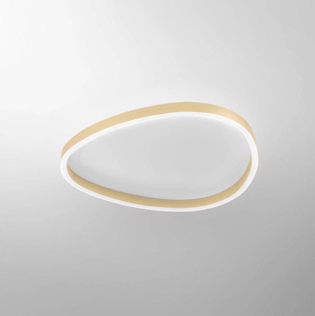 Ecaris P/M Lampada a soffitto 50W+10W LED 3100-3200lm CCT 3000K/4000K Dimmerabile in Alluminio New Beige - Gealuce