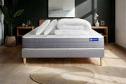 Pacchetto letto completo - Materasso 180x200cm + Box spring con doghe (kit) + 2 cuscini + Piumino - Actiflex Dream