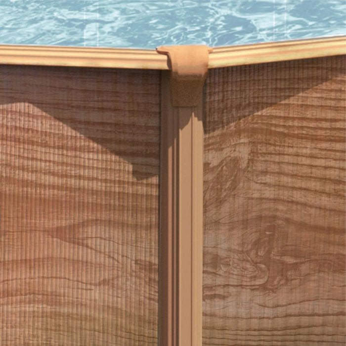 Piscina Fuori Terra Steelwood Omega - 6,10 X 3,65 X H.1,32 M - Kit Base