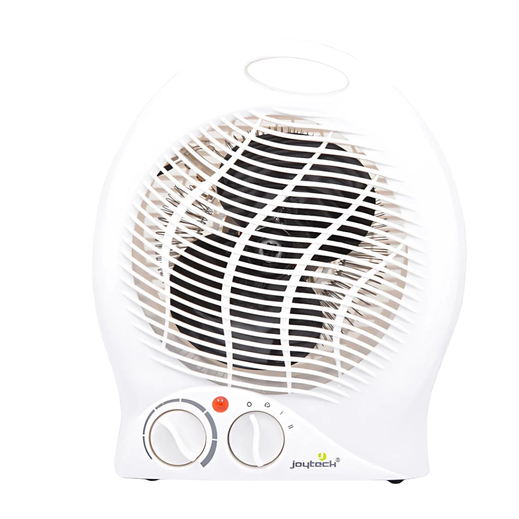Termoventilatore Elettrico 2000W 3 Modalità Aria Fredda/Tiepida/Calda, Protezione Surriscaldamento, Maniglia Trasporto