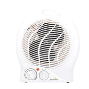 Termoventilatore Elettrico 2000W 3 Modalità Aria Fredda/Tiepida/Calda, Protezione Surriscaldamento, Maniglia Trasporto