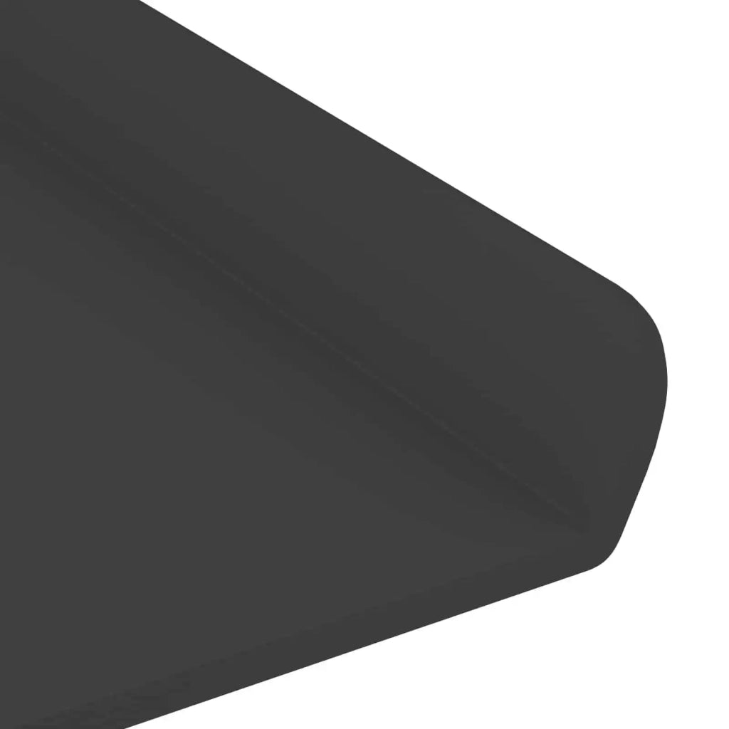 Mensola sospesa 2 pcs Nero 80 x 9 x 2,5 cm Acciaio 8003972