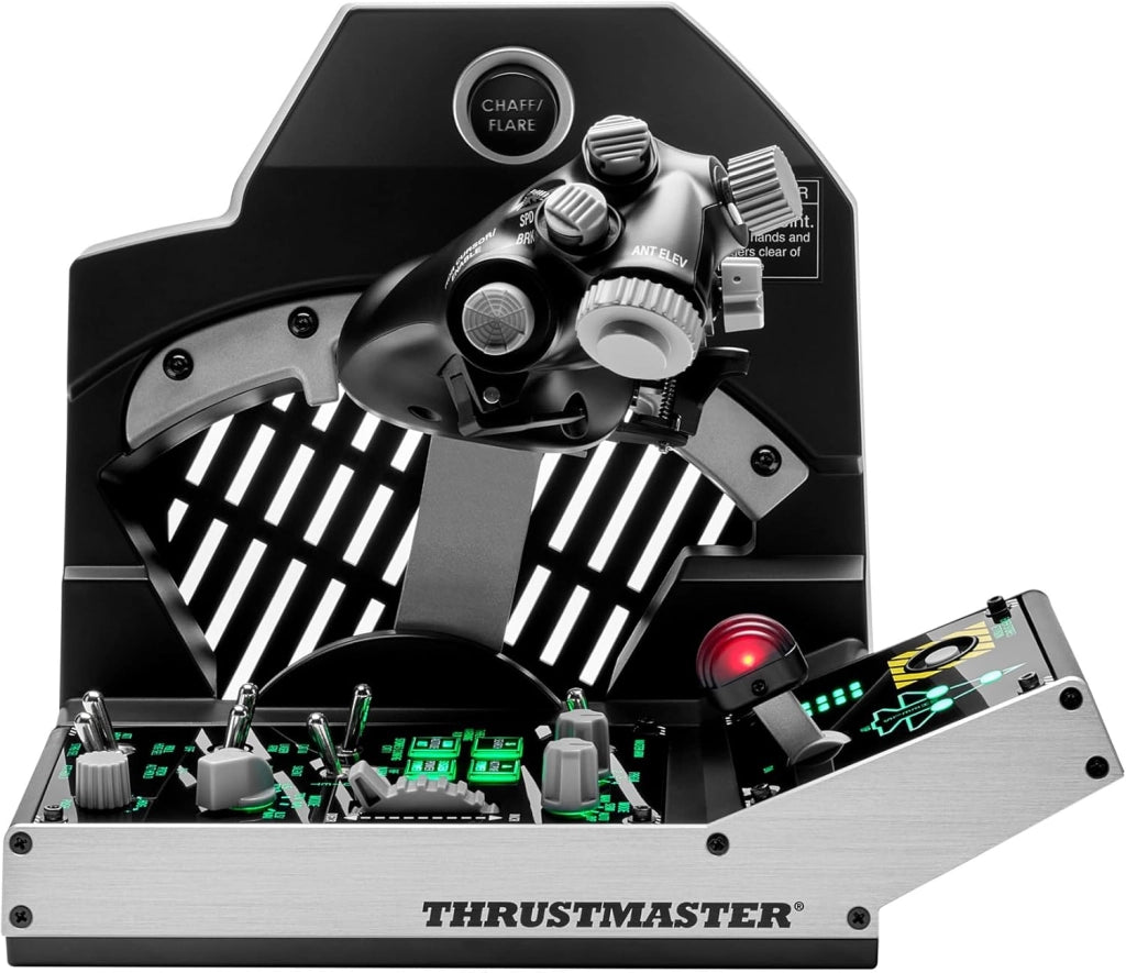 Viper TQS Mission Pack per PC, Sistema Quadrante Manetta in Metallo, Manetta e Pannello di Controllo Inclusi, Precisione Effetto Hall