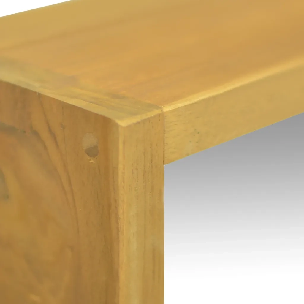 Mobile a Specchio-Specchiera-Specchio Decorativo 30x10x40 cm in Legno Massello di Teak