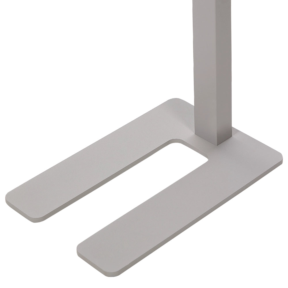 Lampada LED da terra in alluminio argento altezza 196 cm Interruttore a sfioramento Dimmerabile Sensore Illuminazione moderna Home Office