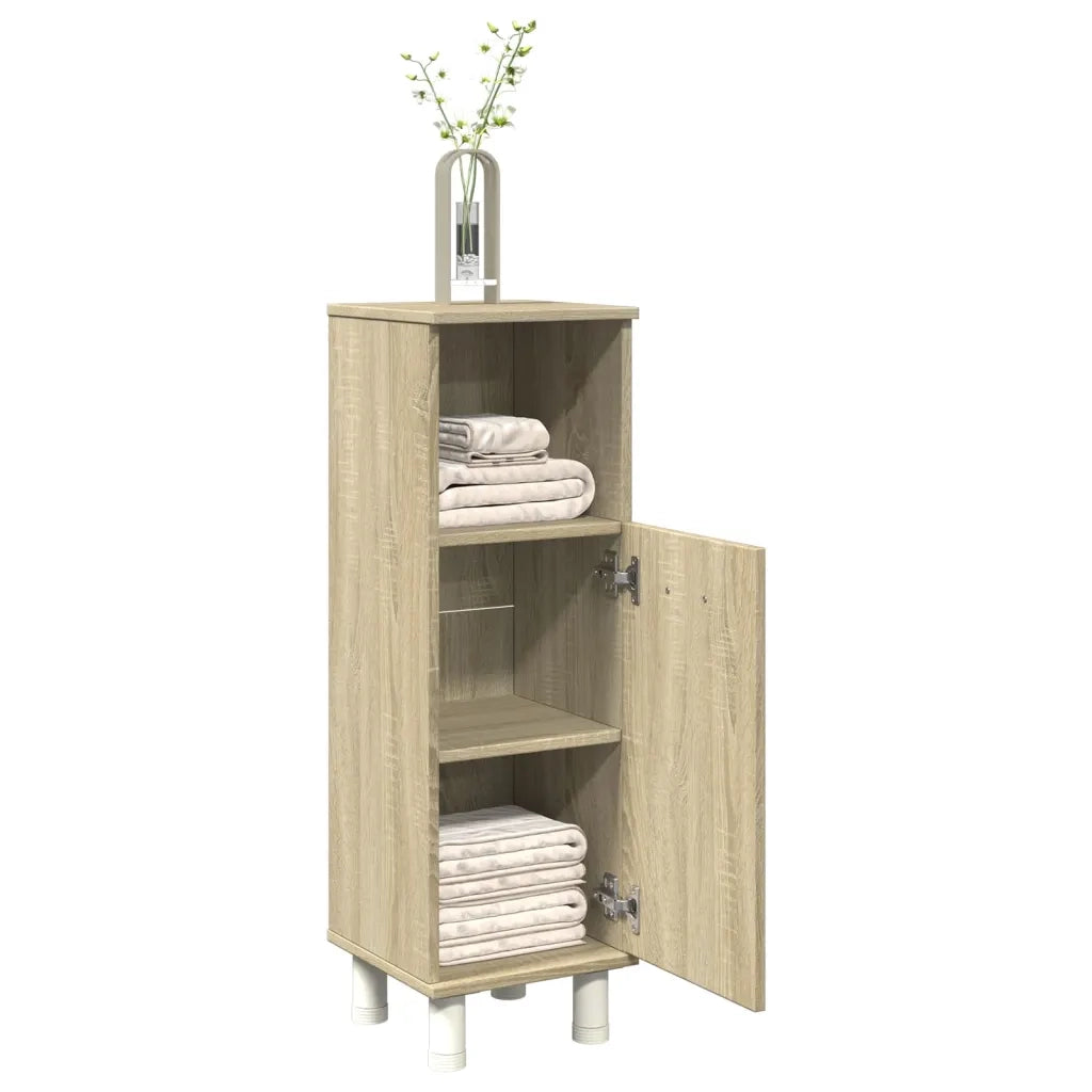 Mobile da Bagno Rovere Sonoma 30,5x30x95cm in Truciolato 849630