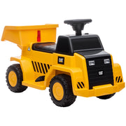 Camion Ribaltabile Elettrico per Bambini ¨C zephmum ¨C Giallo, 74.5x36x43.5 cm