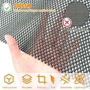 Pavimento antiscivolo 100 x 120 cm - Pavimento antiscivolo per pavimenti e porte - Pavimento antiscivolo - Sottotappeto multifunzionale - PVC - Ideale per pavimenti e porte