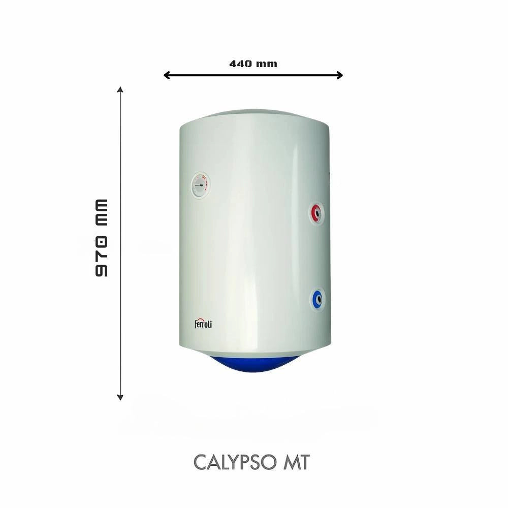 Ferroli calypso mt scaldabagno verticale misto termico disponibile in vari formati *** capacità 100 litri , attacco ...