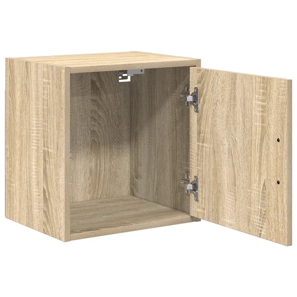 Pensili per Garage 2 pz Rovere Sonoma in Legno Multistrato