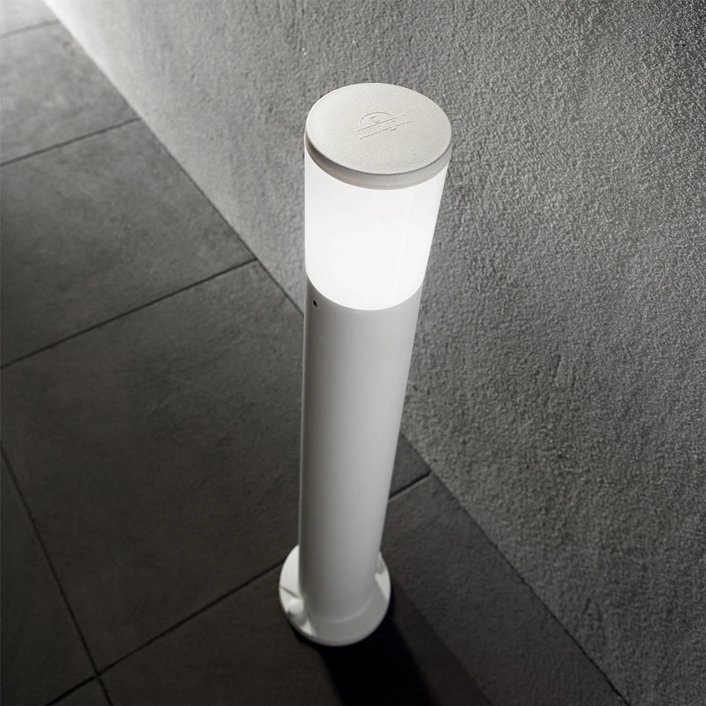 Piantana Moderna Atena Materie Plastiche Bianco 1 Luce E27