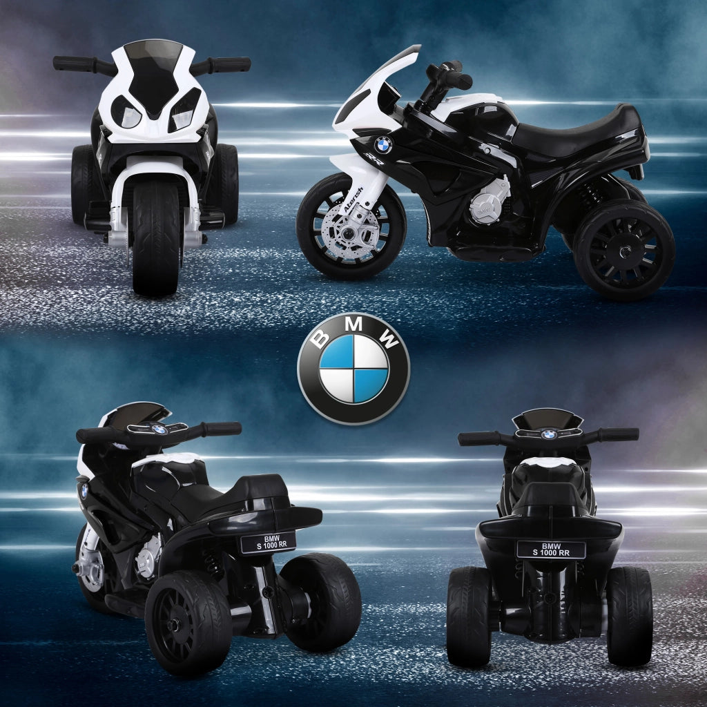 Moto Elettrica per Bambini ¨C zephmum ¨C Bianco Nera 66x37x44cm