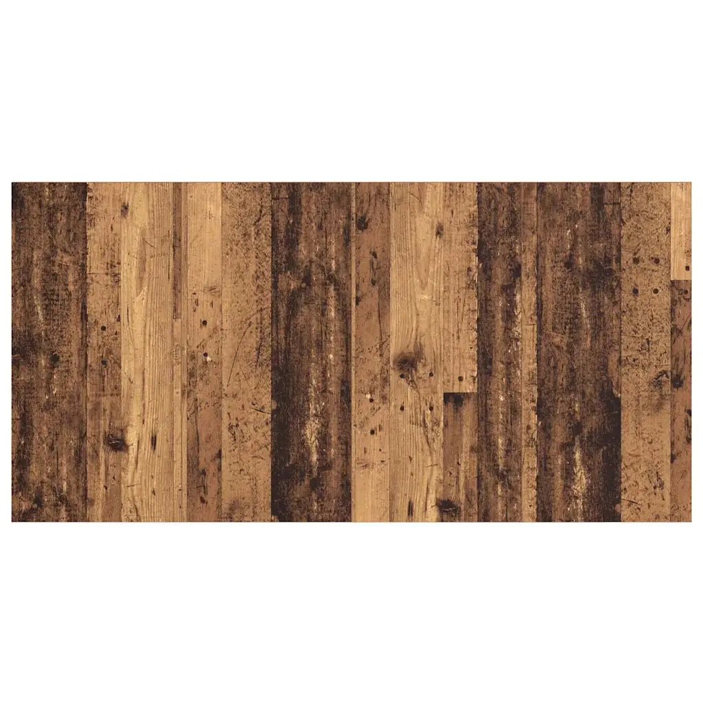 Testiera | Testata con Comodino 3 pcs Legno vecchio Legno multistrato