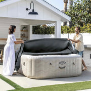 INTEX Copridoccia per Spa  Grigio Scuro 196 x 196 x 72 cm PVC 42035642