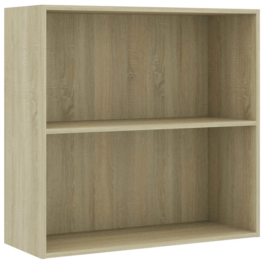 Libreria Rovere Sonoma 80x30x76,5 cm in Legno Multistrato 801002