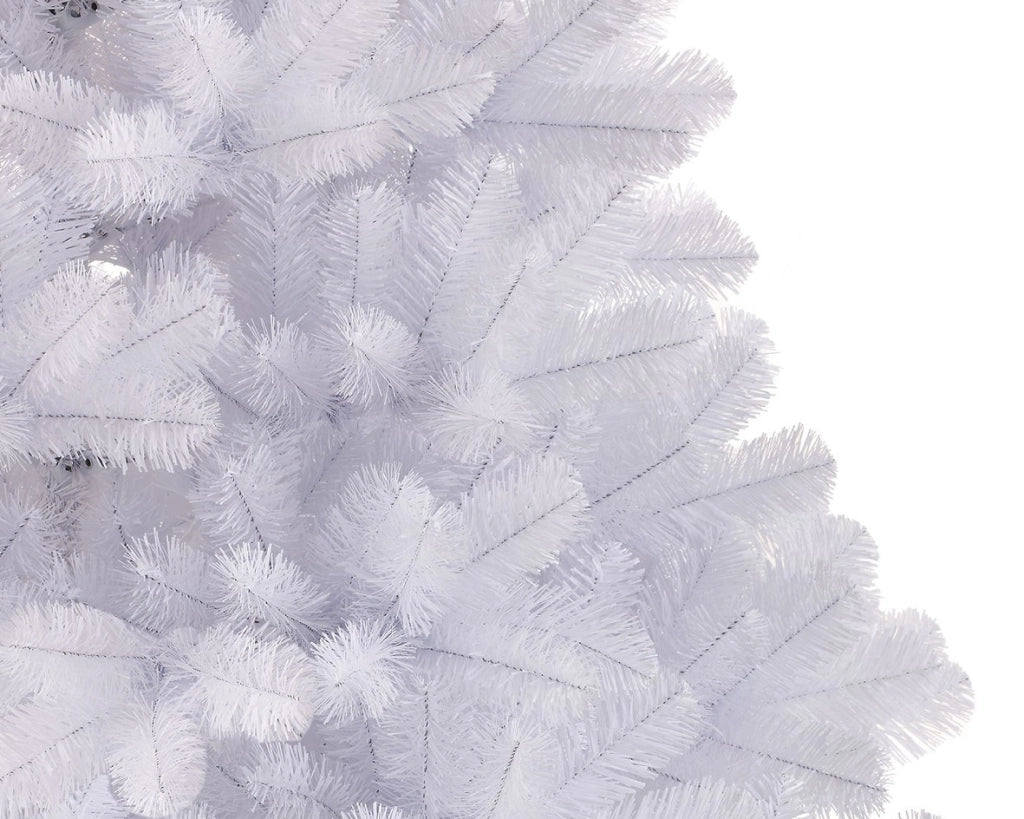 Albero di Natale Imperial Bianco Altezza cm 210