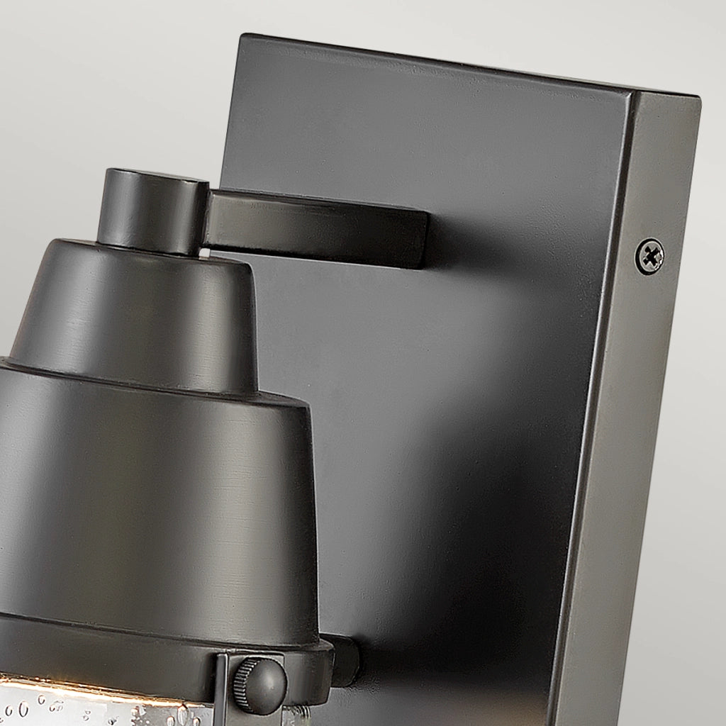 Applique esterna nera GU10 8W IP44 3000K Miles Hinkley