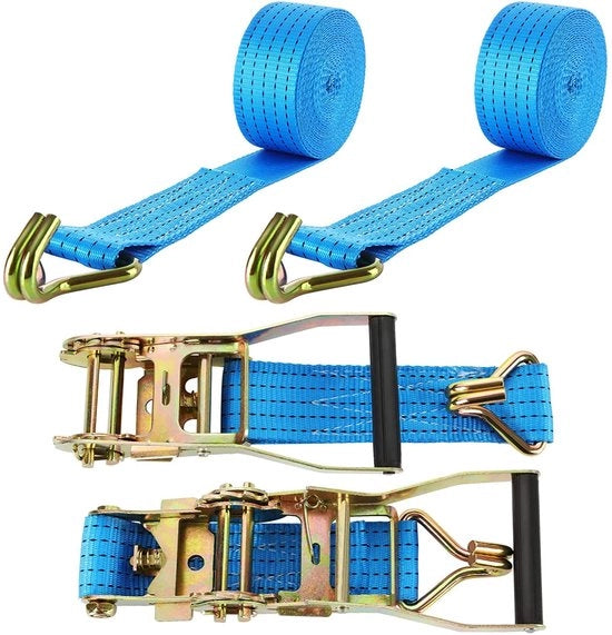2 set di catene di trazione 6M×50MM con ganci, catene di trazione 6m, catene di trazione con catenaccio per rimorchi, motocicli, automobili