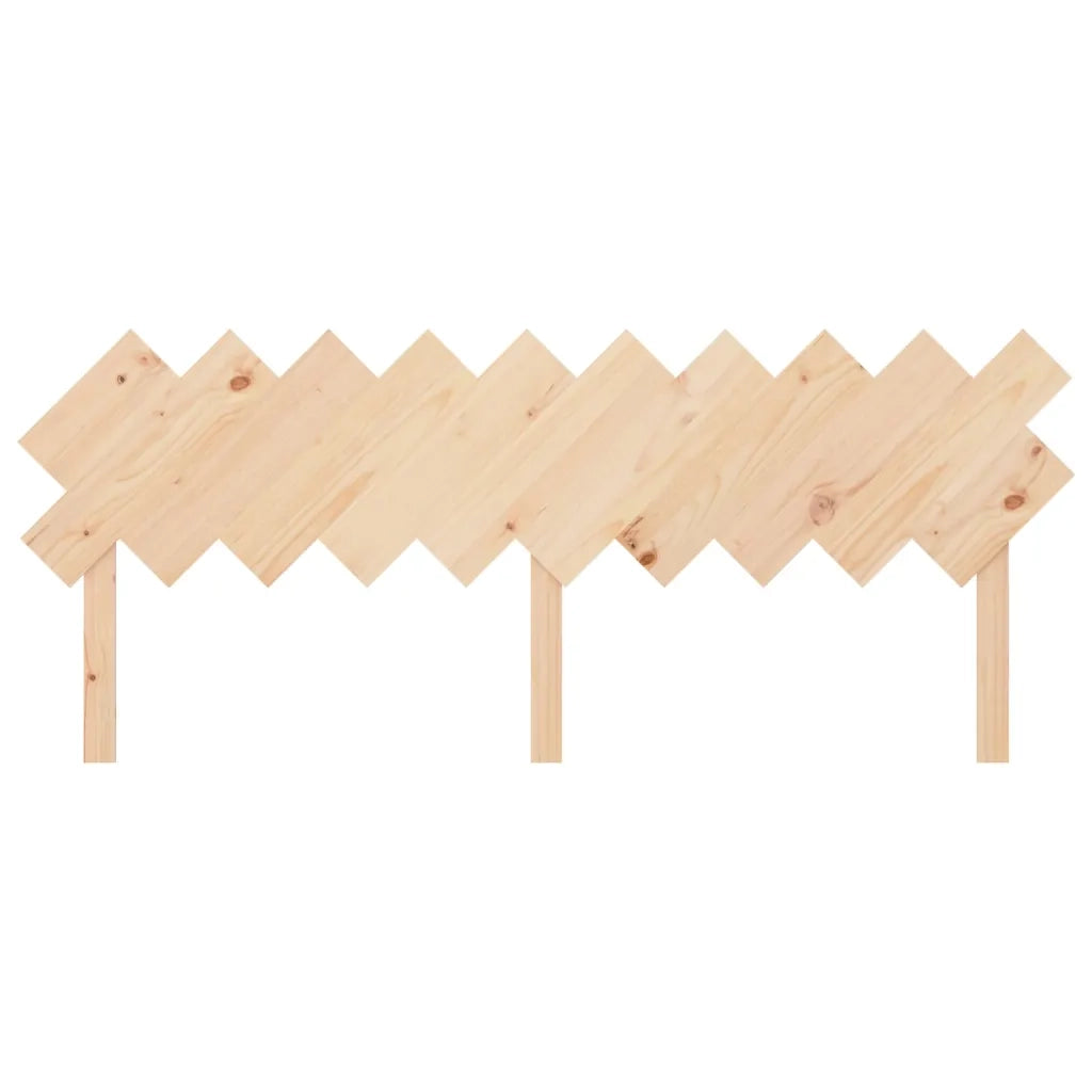 Testiera per Letto 196x3x80,5 cm in Legno Massello di Pino 819240