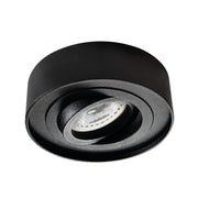 Faretto da soffitto Kanlux MINI BORD nero rotondo GU10