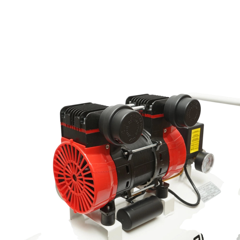 Compressore d'aria da 50 l, motore a 2 cilindri da 1,5 kW/2,1 CV, pressione massima 8 bar, volume d'aria aspirata 155 l/min Breckner Germany