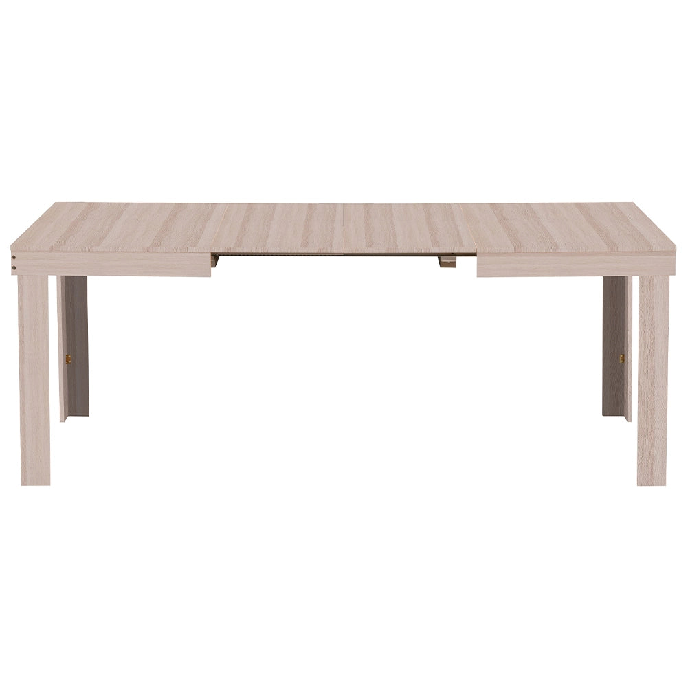 Tavolo da Pranzo Allungabile Fino a 6 Posti 120-200cm Olmo Cucina Estensibile