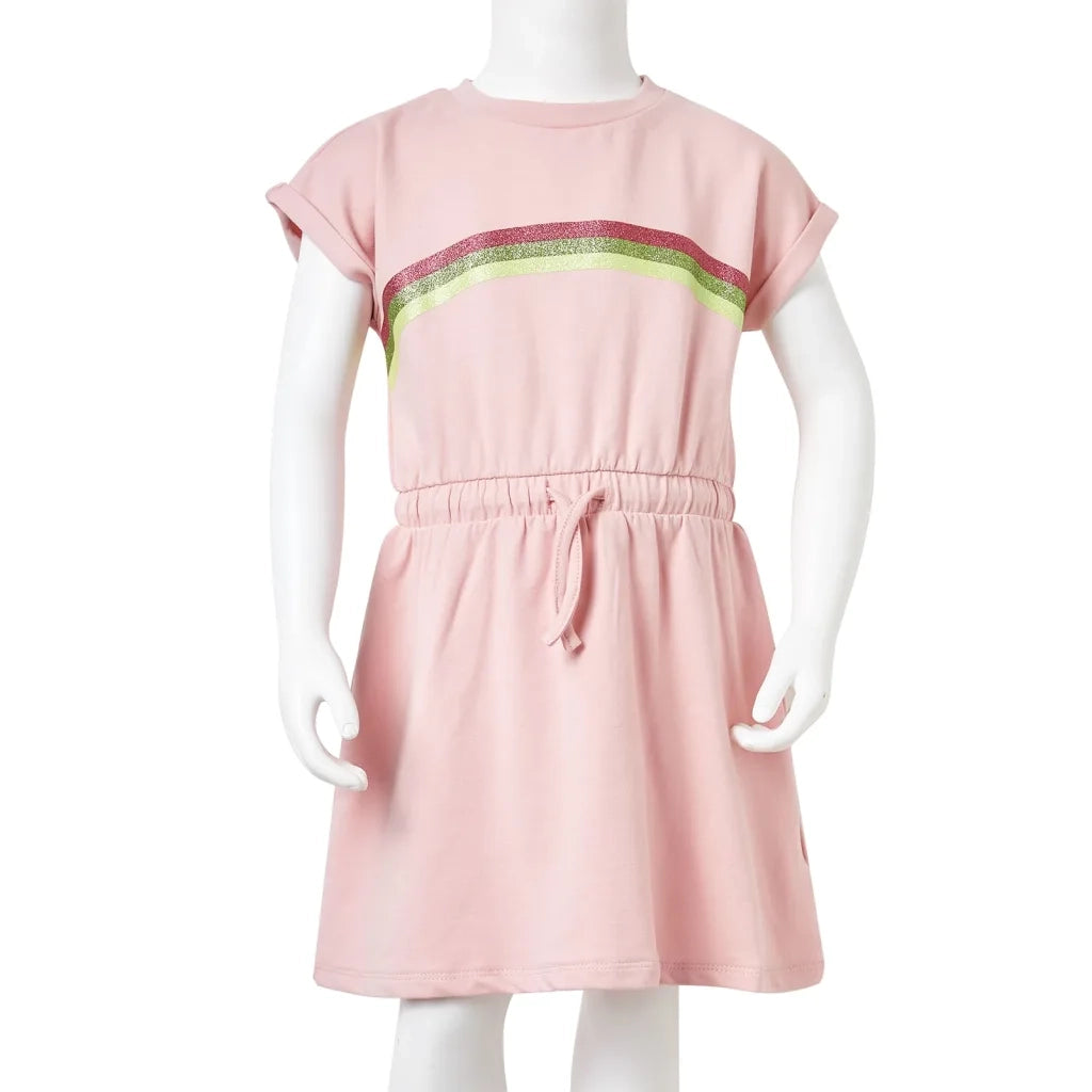 Abito da Bambina con Coulisse Rosa Chiaro 104 CFW5662540