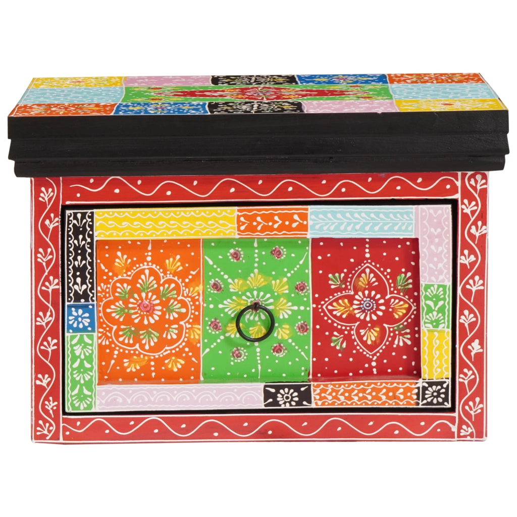 Armadietti da notte 2 pz 40x30x28 cm Legno Massello Mango & Legno Ingegnerizzato