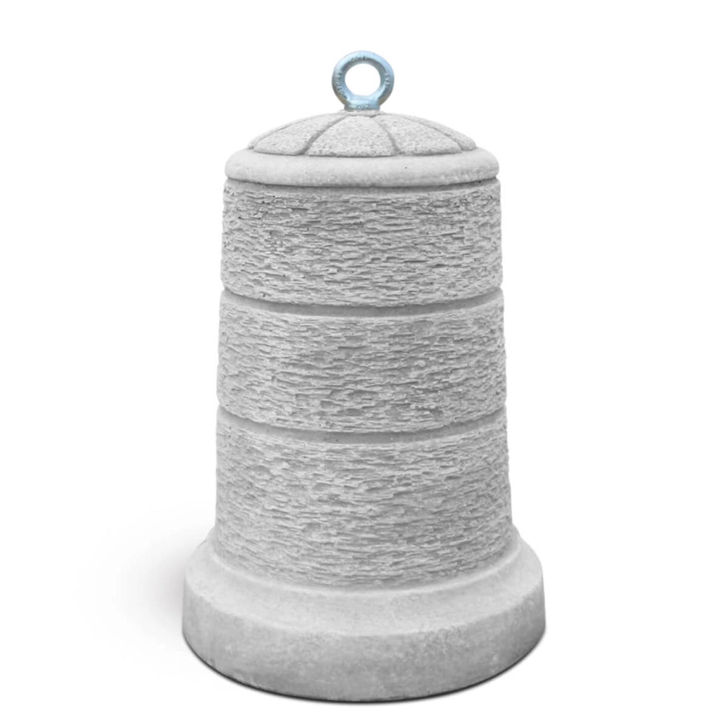 Dissuasore di Traffico 30x30x45 cm Nuraghe Piccolo Grigio