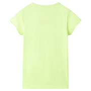 Maglietta da Bambina Giallo Fluo 116 11291