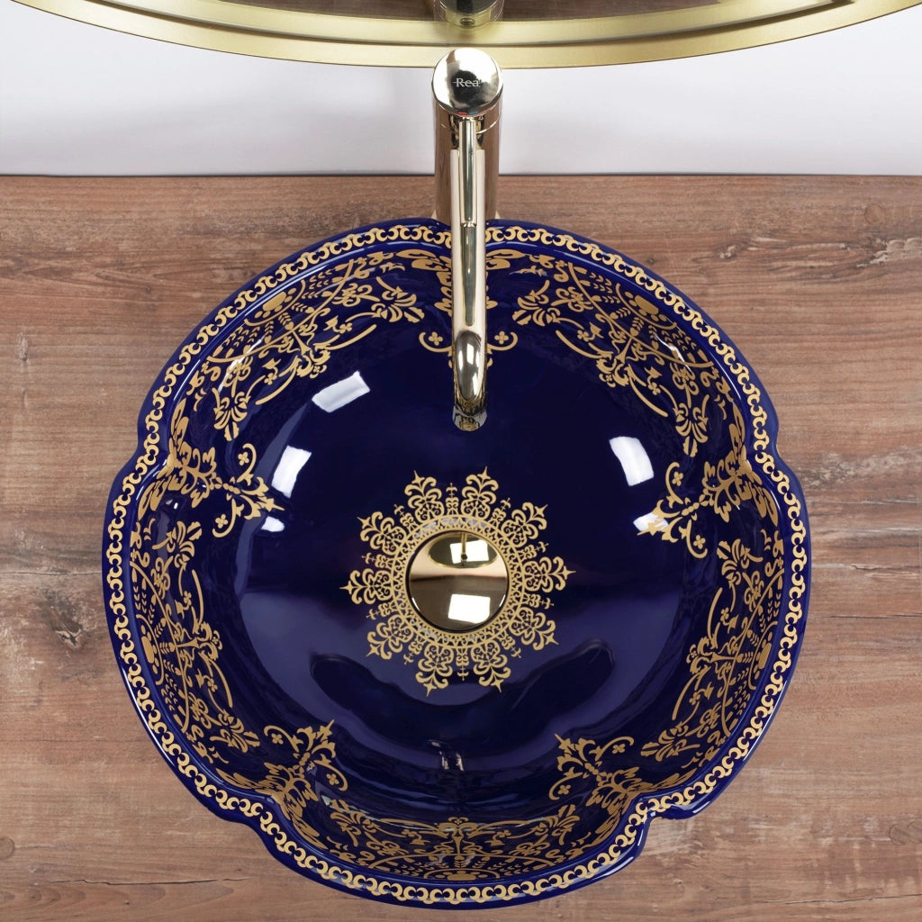 Lavabo Da Appoggio Marina Blue