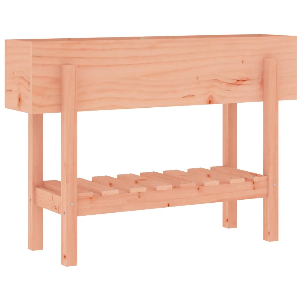 Fioriera Rialzata Giardino-Vaso da Esterno-Supporto per Vaso 101x30x69 cm Legno Massello Douglas