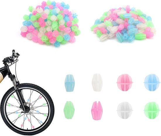 Illuminazione delle ruote - Illuminazione del ciclismo LED - Sicurezza - Bambini e adulti - Riflessione - Accessori - Illuminazione delle ruote del ciclismo
