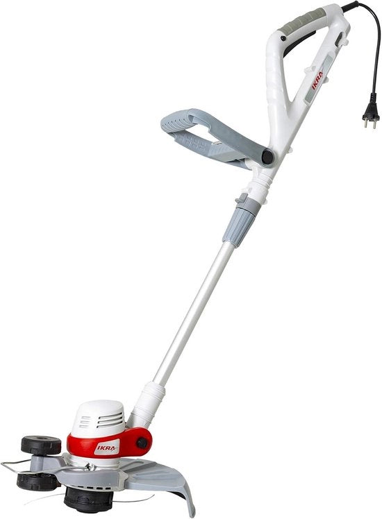 Tagliaerba elettrica 650W con sistema TwinCut e spazzola a filo