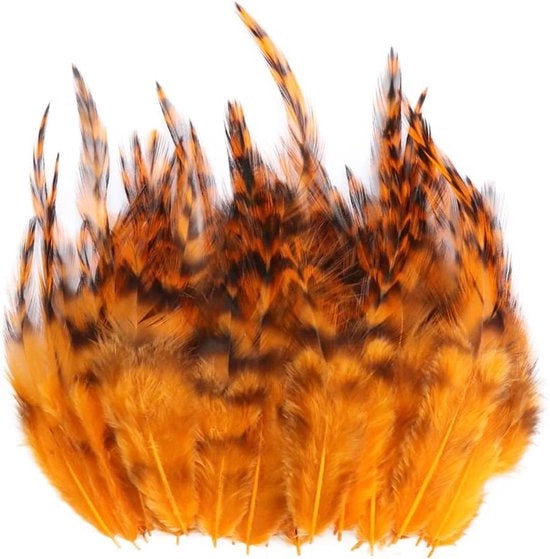 Piume di Gallo Artificiale Naturale 100 pezzi 8-13 cm Decorazioni per Artigianato DIY Costume di Gallo Piume di Fagiano