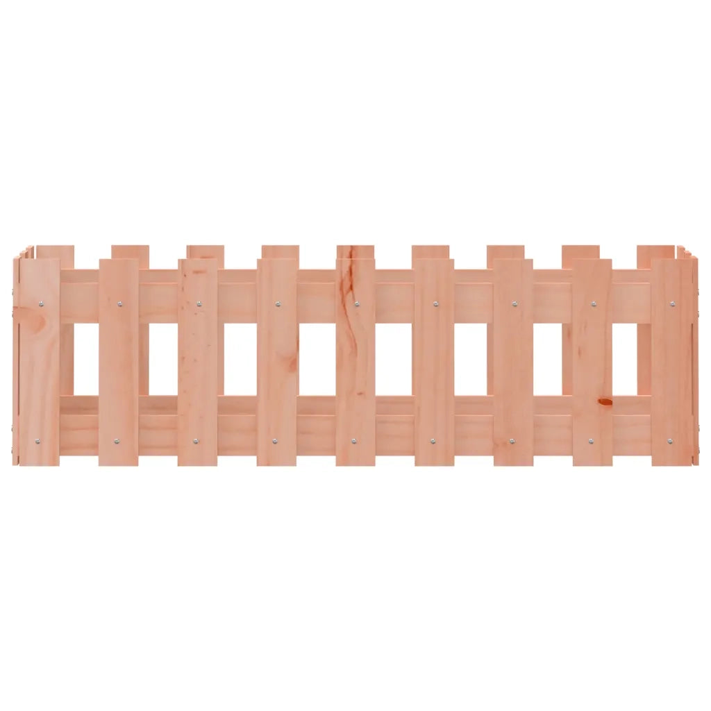 Fioriera Rialzata Giardino Recinzione 100x30x30cm Legno Douglas 832475
