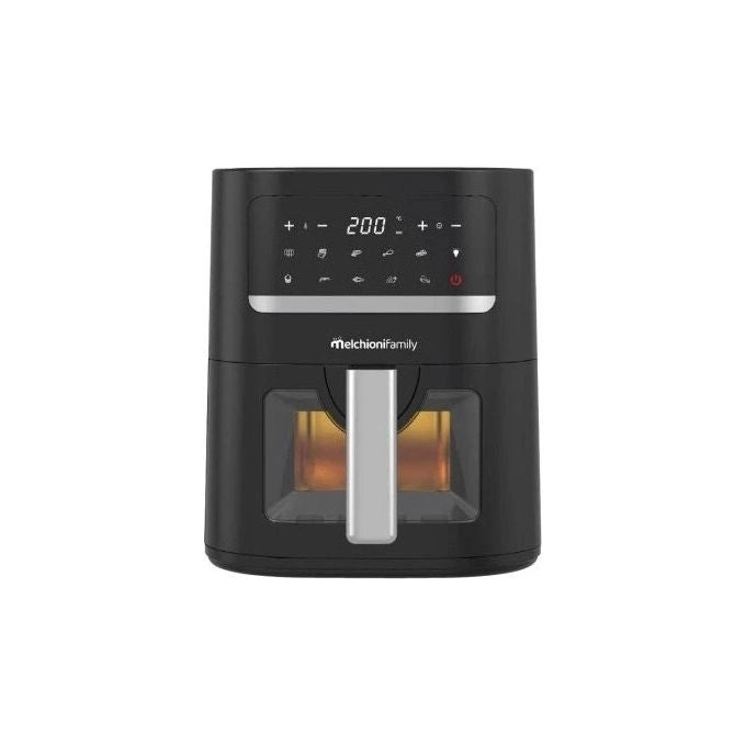 Melchioni 150075 Friggitrice ad aria 5,2 L 1600 W Timer regolabile colore Nero