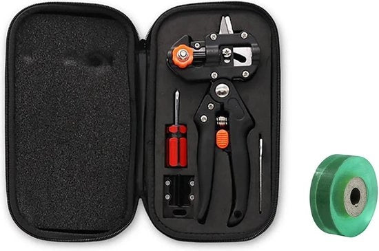 Snoeischaar 2 in 1 - Takkenschaar - Bloemenschaar Multifunzionale - Manutenzione del Giardino - Incluso Nastro e Supporto di Rifornimento
