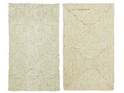 ZERBINO RETTANGOLARE TRECCIA IN PAGLIA- - cm.45x75 spessore mm.15 - 3 pezzi XTRA