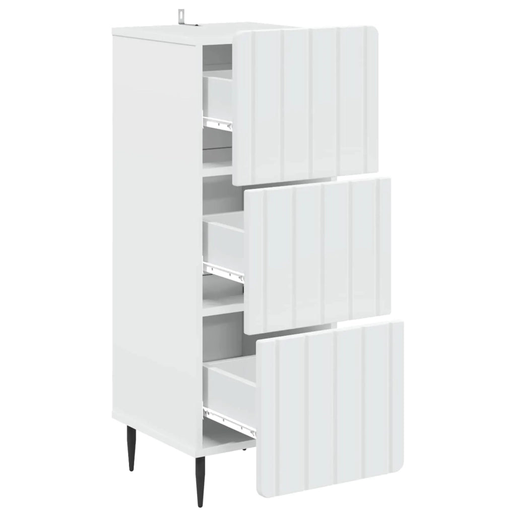 Mobile con Cassetti Bianco 33 x 34,5 x 92 cm 894385