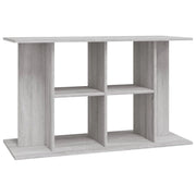 Supporto base per mobiletto acquario mobili Sonoma 100 x 40 x 60 cm legno ingegnerizzato grigio 02_0045083