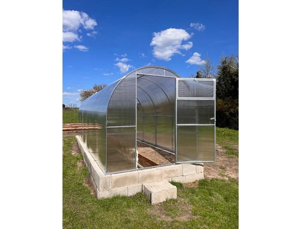 Serra da giardino MINI 2 x 4 m (8 m²), 4 mm con rivestimento in policarbonato