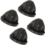 Pannelli di gomma per la copertura del cofano motore - 4 pezzi - Riduzione vibrazioni - Compatibile con 1 serie E88/E82/F20/F21/F40 - Qualità elevata - Installazione semplice - Supporto in gomma