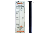 Set Gambe Tavolo Nere 60X710 Pezzi 4 - Masidef