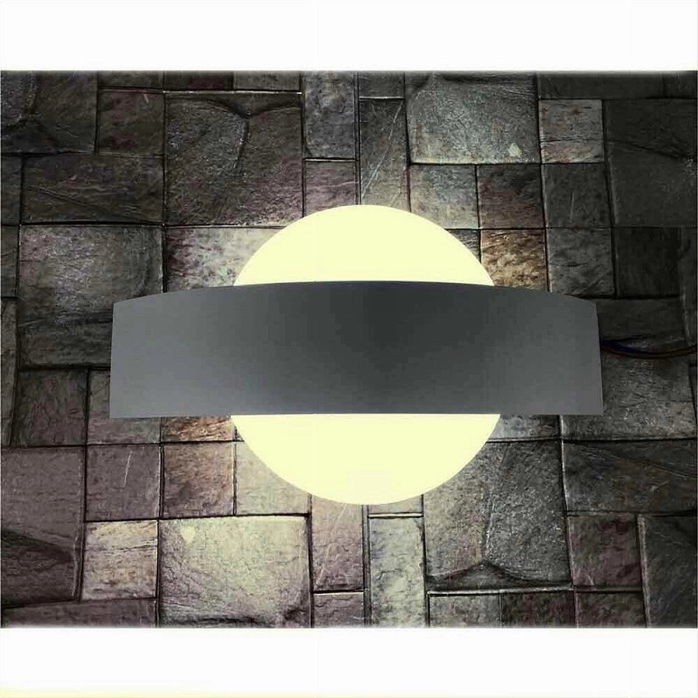 Trade Shop - Applique Da Parete Led 8watt Doppia Emissione Luce 3 Colorazioni Di Luce E17-b3c -