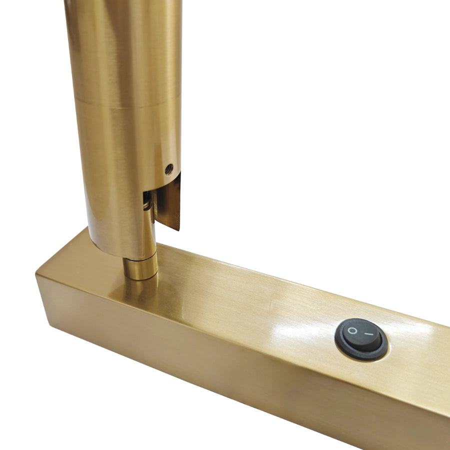 Applique MIRI oro orientabile LED 3W con interruttore